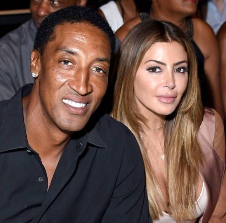 Larsa Pippen and her ex-husband Scottie Pippen.